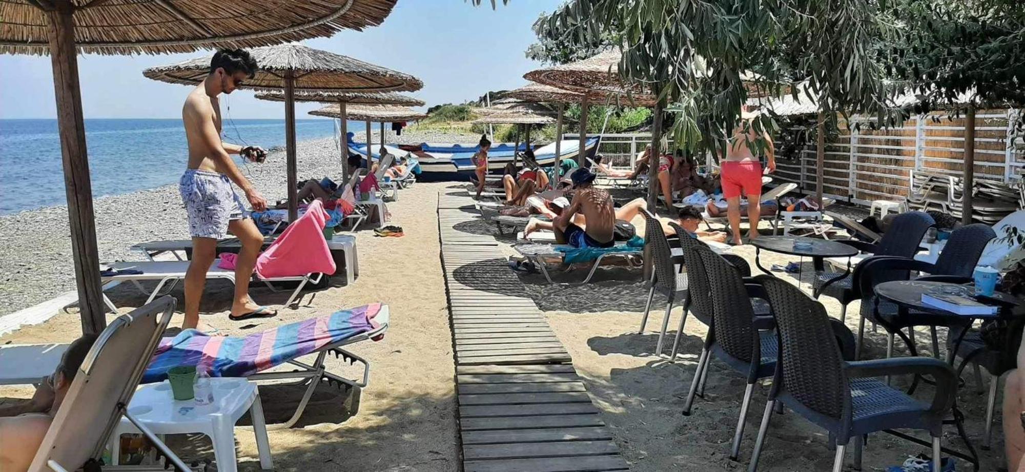 Kymata Hotel Palaiopoli  Eksteriør billede