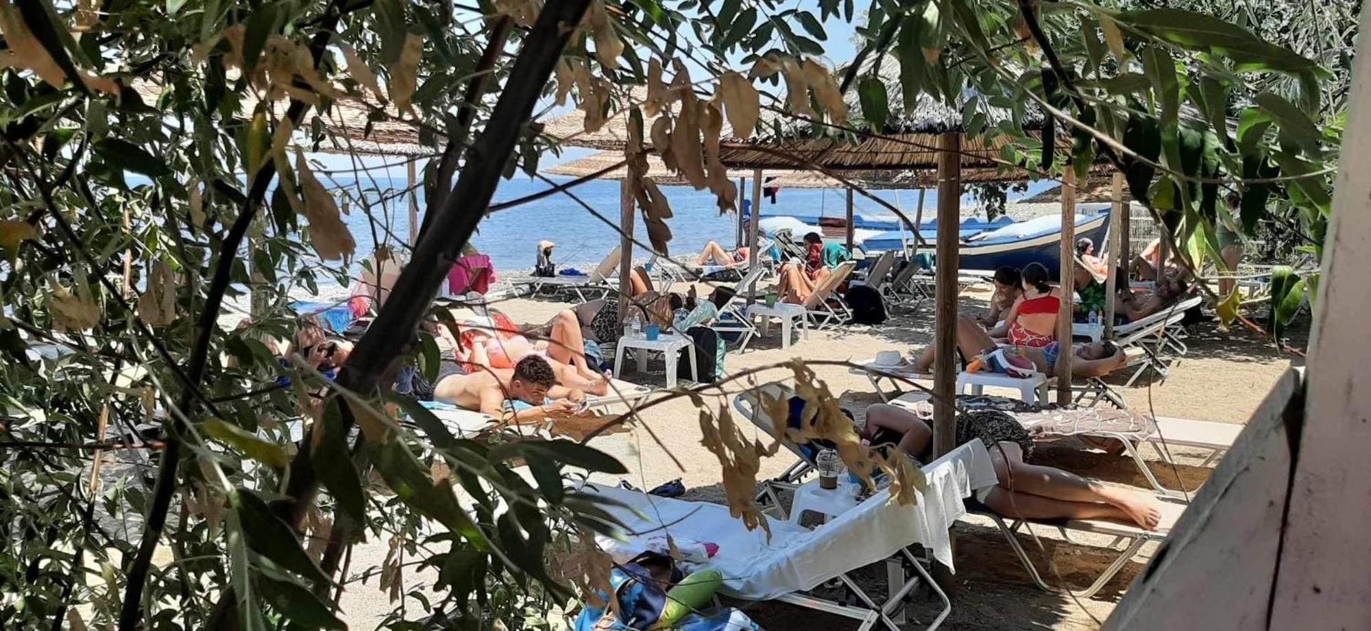 Kymata Hotel Palaiopoli  Eksteriør billede