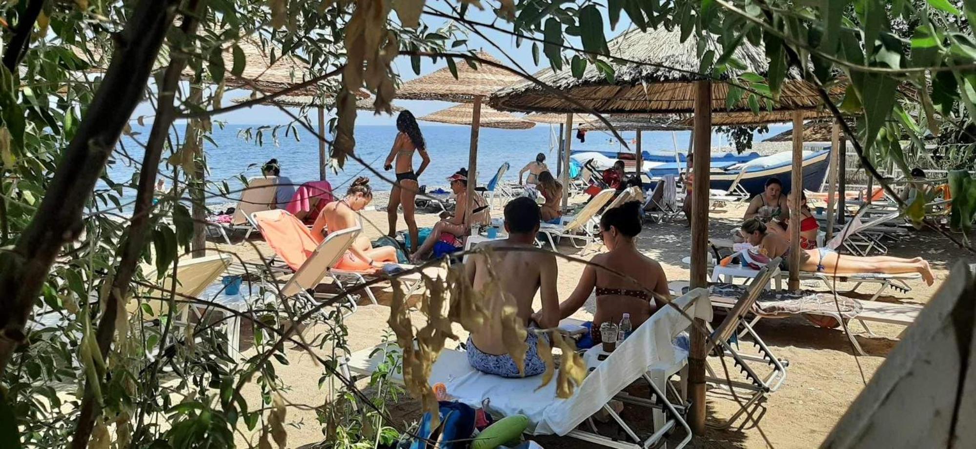 Kymata Hotel Palaiopoli  Eksteriør billede