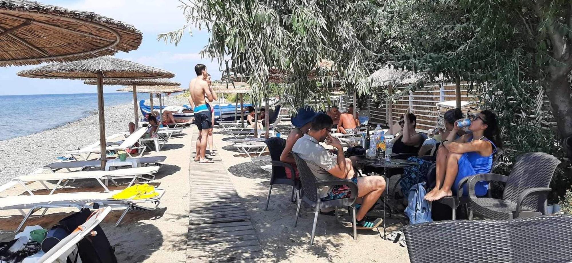 Kymata Hotel Palaiopoli  Eksteriør billede